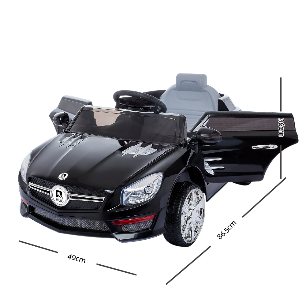 Rigo Kids Ride On Car - Black