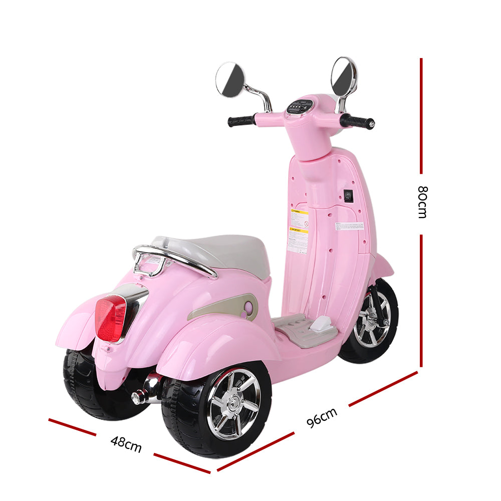 Rigo Kids Ride On Motorbike Motorcycle Car Toys Pink