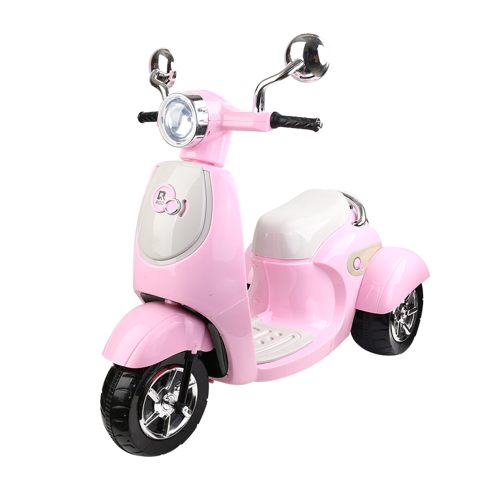Rigo Kids Ride On Motorbike Motorcycle Car Toys Pink