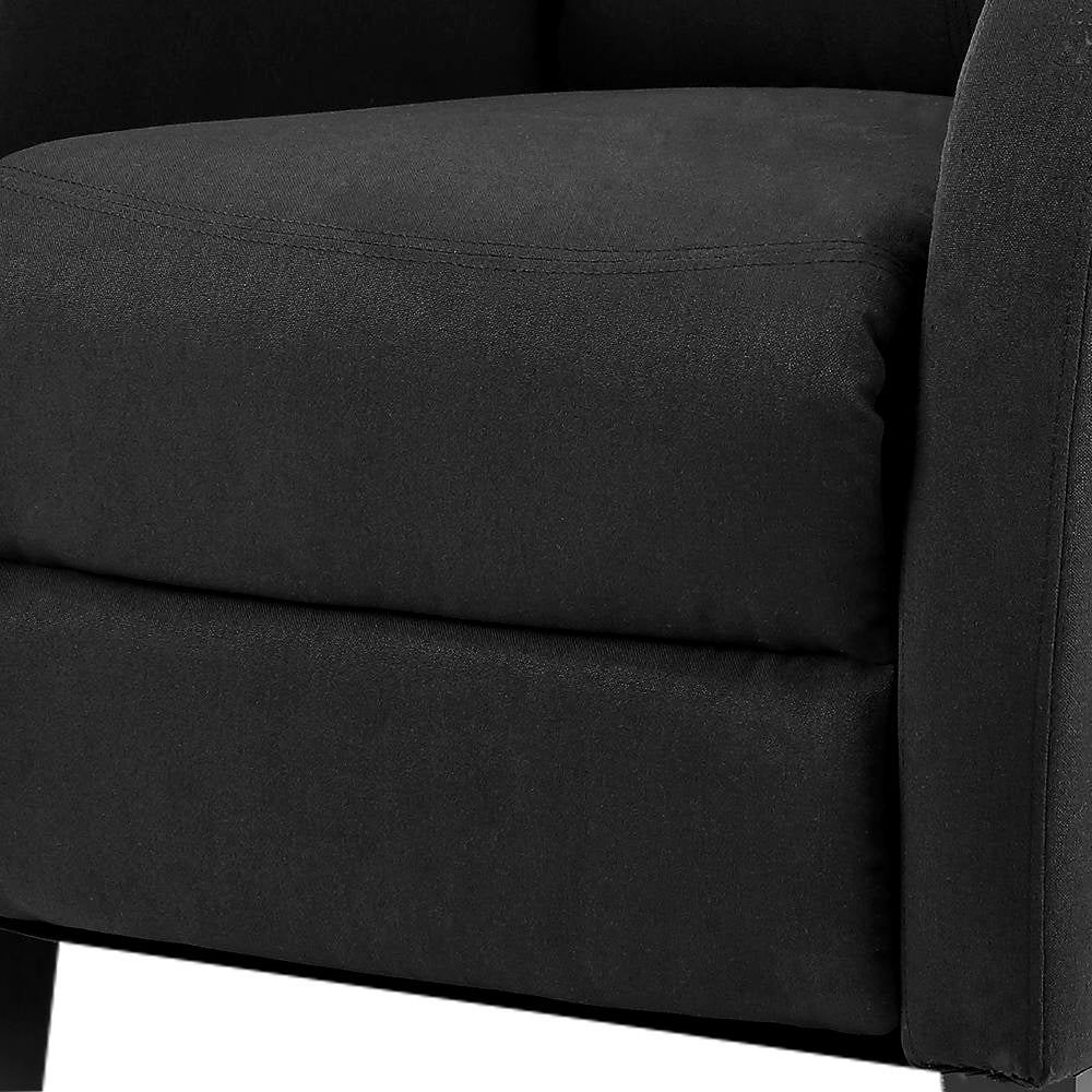 Artiss Fabric Reclining Armchair - Black