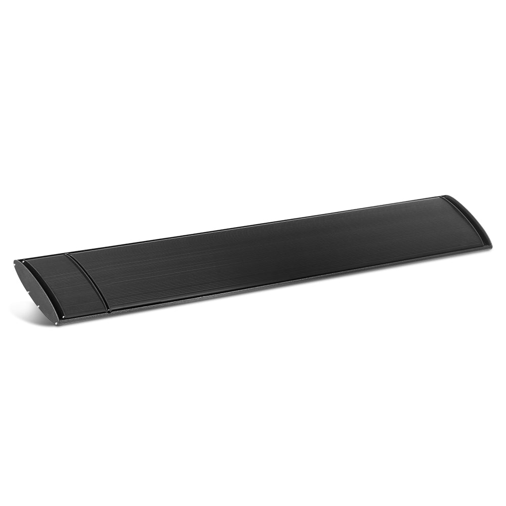 Devanti 2400W Electric Infrared Radiant Strip Heater Panel Heat Bar Black