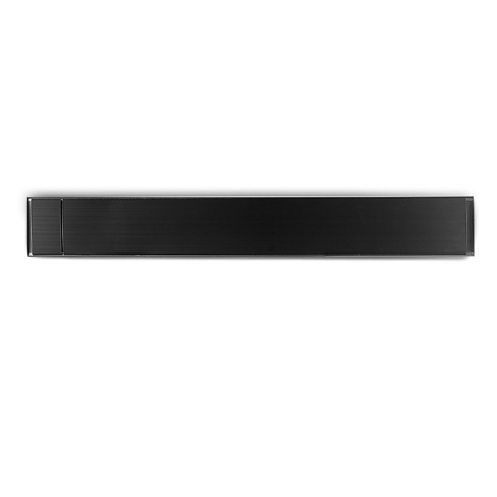 Devanti 2400W Electric Infrared Radiant Strip Heater Panel Heat Bar Black