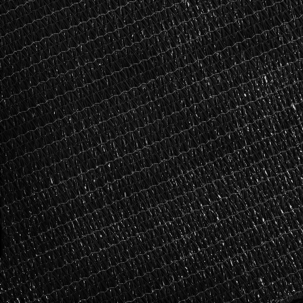 Instahut 6x8m Shade Sail Sun Shadecloth 280gsm Black