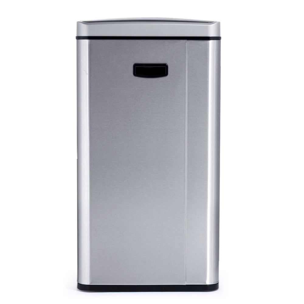 Devanti 48L Motion Sensor Bin - Silver