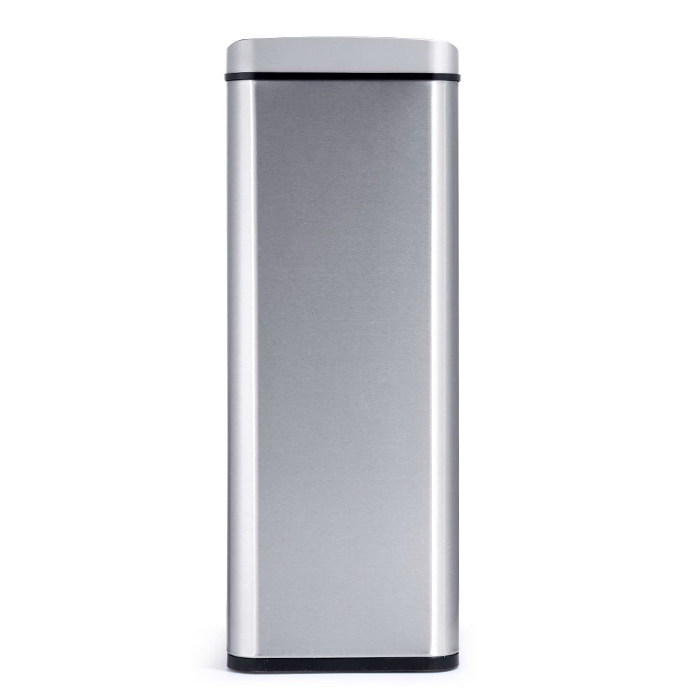 Devanti 70L Motion Sensor Bin - Silver