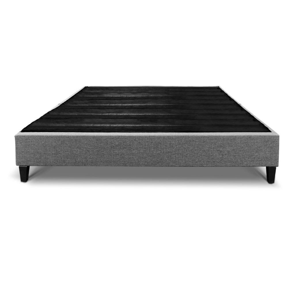 Artiss Queen Size Bed Base Frame - Grey