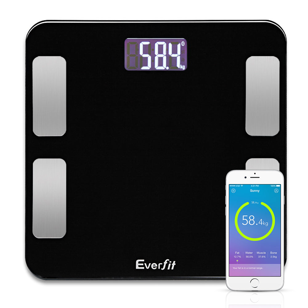 Digital Body Fat Scale - Black