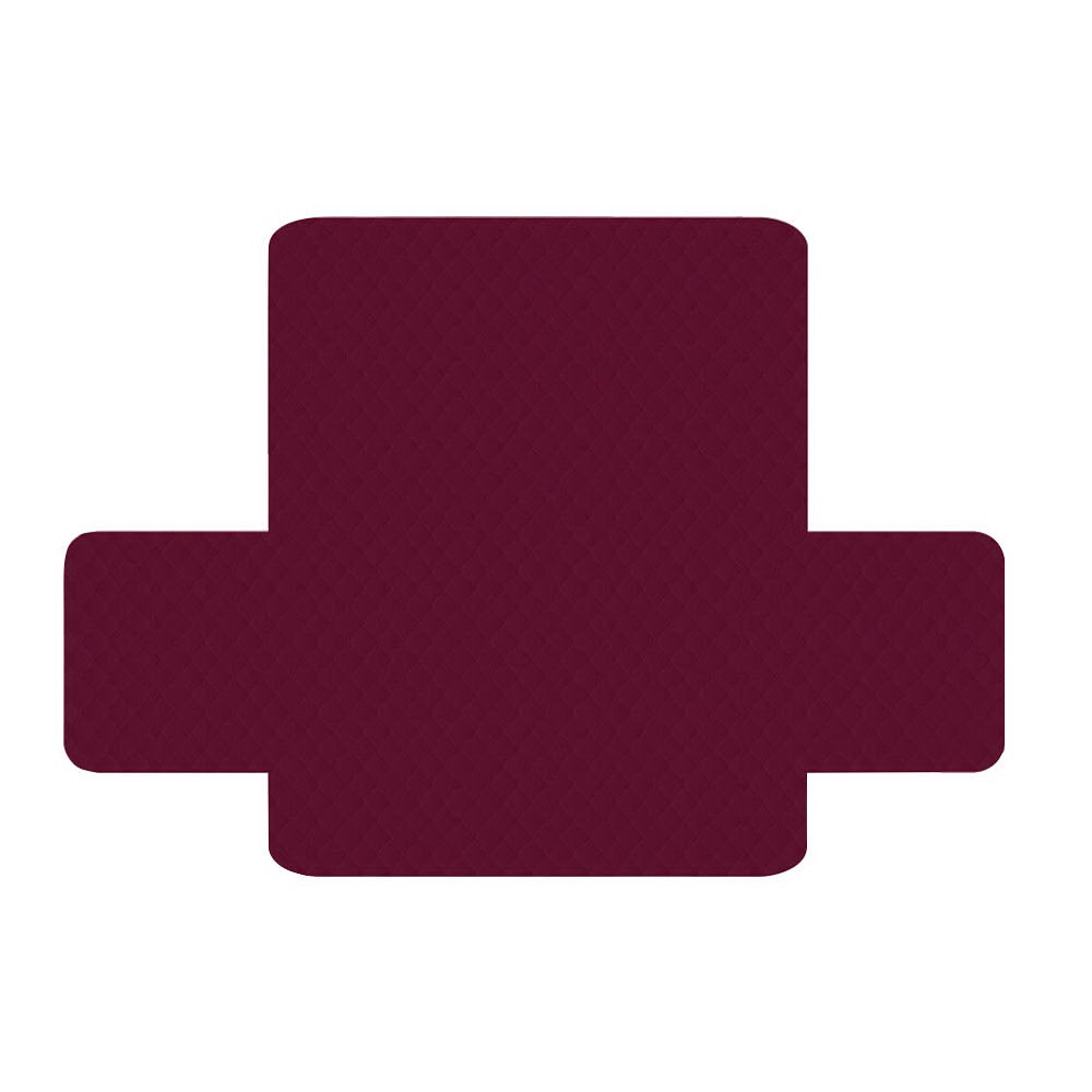 Artiss Sofa Cover Quilted Couch Covers Protector Slipcovers 3 Seater Burgundy