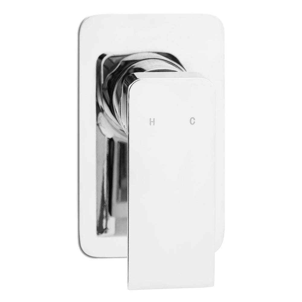 Cefito WELS 8'' Rain Shower Head Mixer Square Handheld High Pressure Wall Chrome