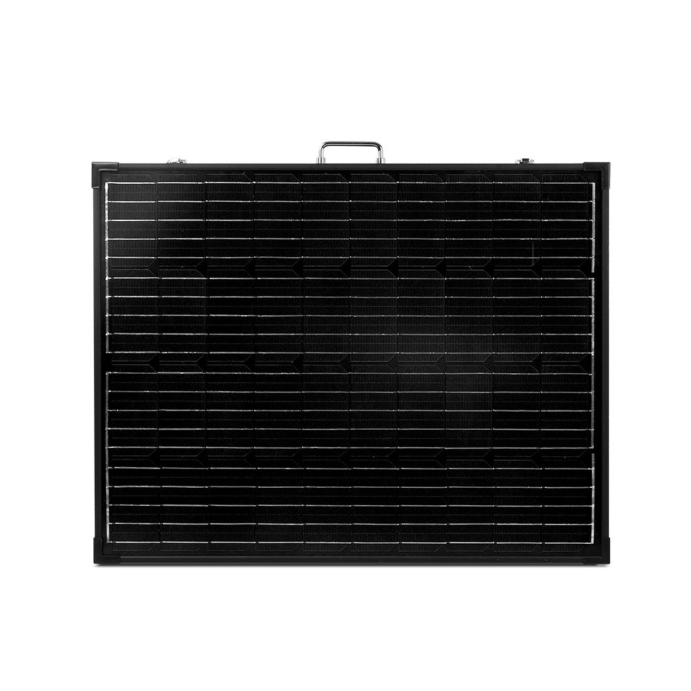 Solraiser 200W Folding Solar Panel Kit Regulator Black