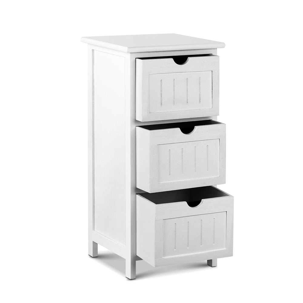 Artiss Bedside Table - White