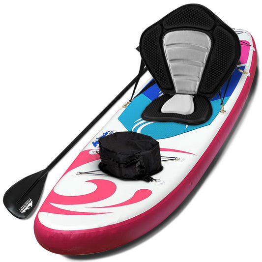 Weisshorn Stand Up Paddle Boards 10 Inflatable SUP Surfboard Paddleboard Kayak Seat