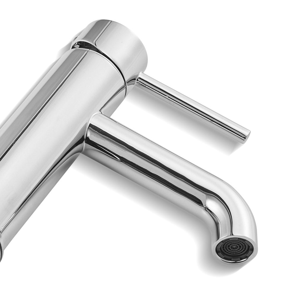 Cefito Basin Mixer Tap - Silver