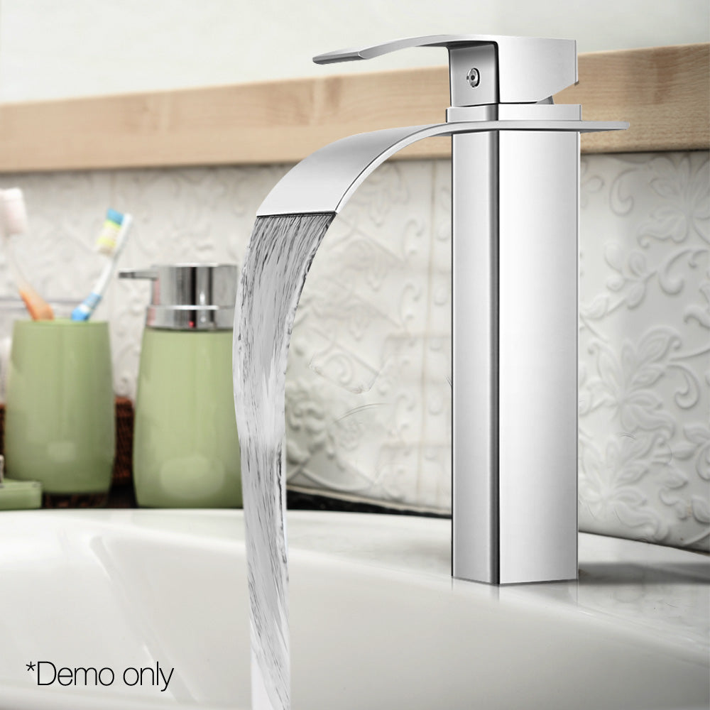 Cefito Basin Mixer Tap - Silver