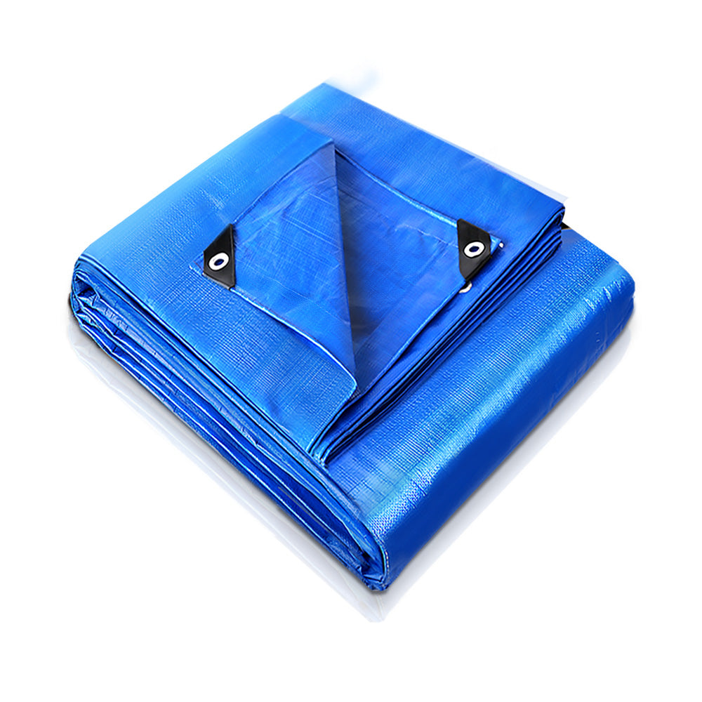 Instahut 3 x 3.6m Heavy Duty PE Poly Tarp