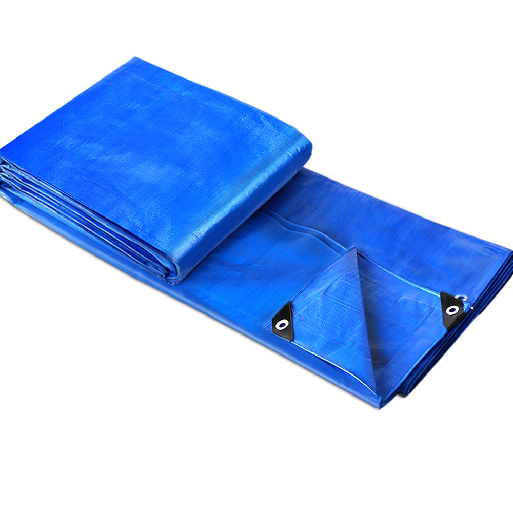 Instahut 3 x 3.6m Heavy Duty PE Poly Tarp