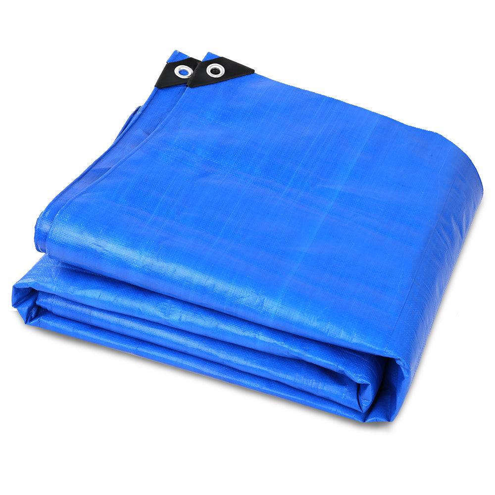 Instahut 3 x 3.6m Heavy Duty PE Poly Tarp