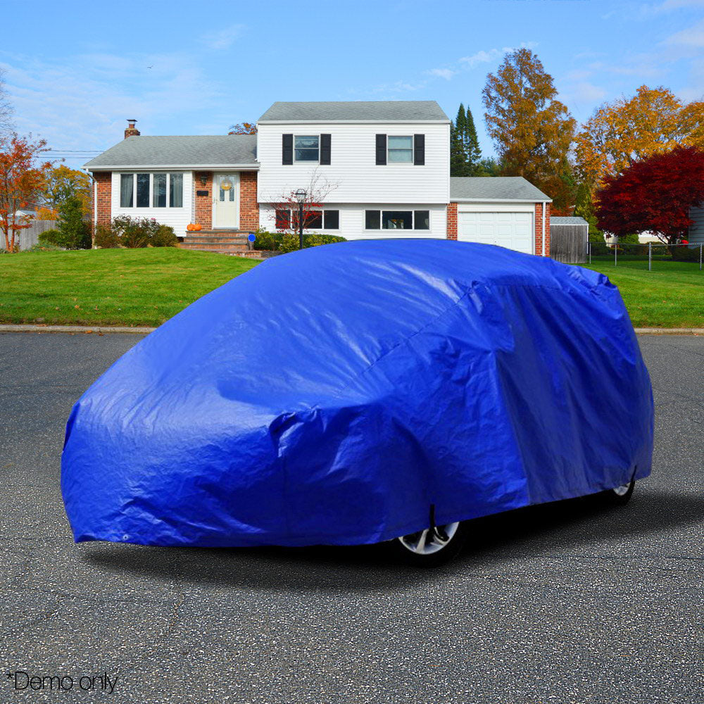 Instahut 3 x 3.6m Heavy Duty PE Poly Tarp