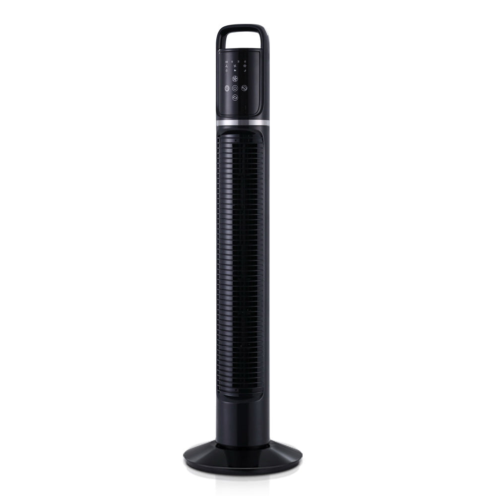 80cm 32 Tower Fan Bladeless Fans Oscillating W/Remote Timer Black