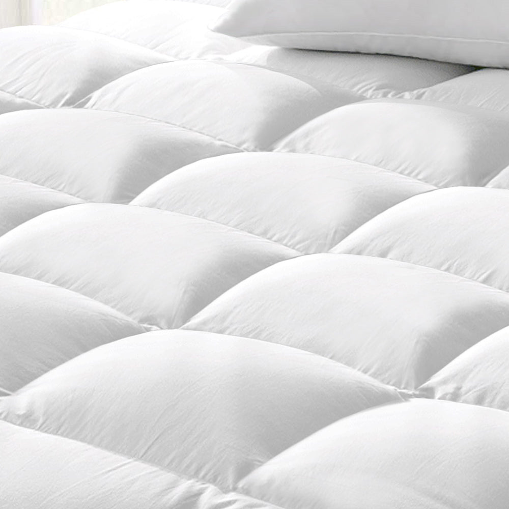 Giselle Bedding Queen Size Duck Feather Down Mattress Topper