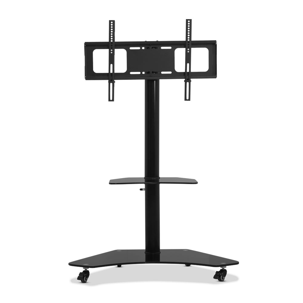 Artiss Floor TV Stand Brakcket Mount Swivel Height Adjustable 32 to 70 Inch Black