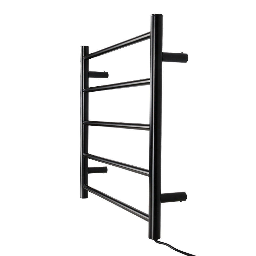 Devanti Heated Towel Rail Electric Warmer Heater Rails Holder Rack Wall Mounted