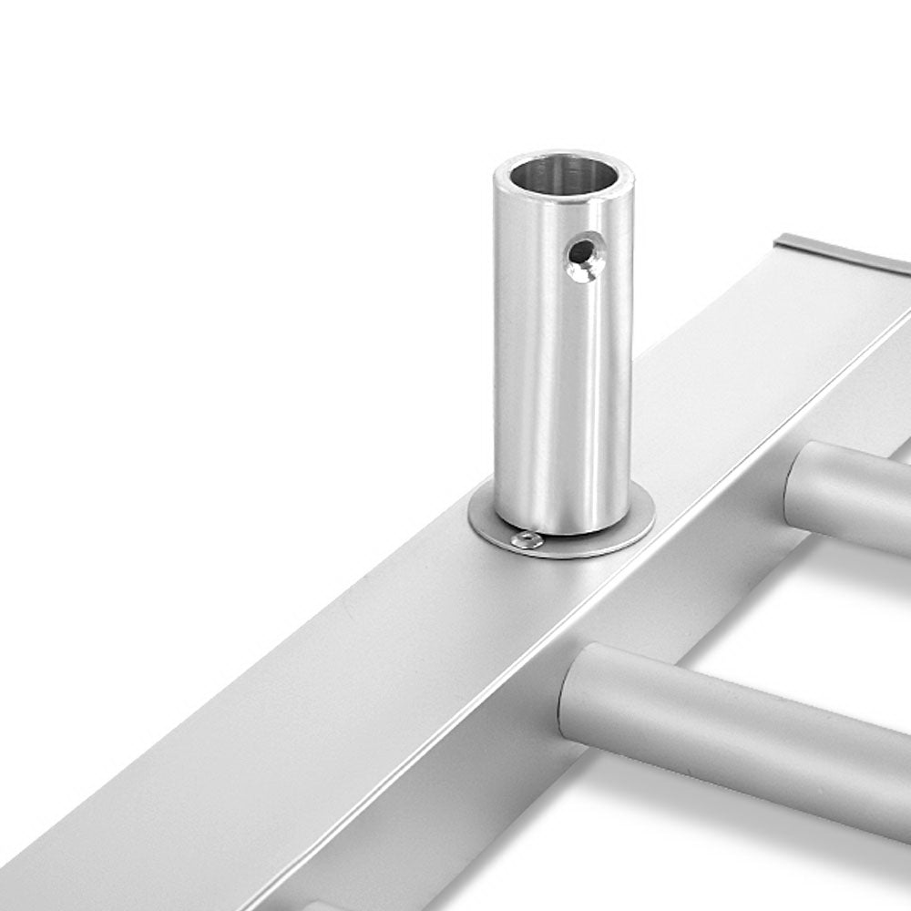 7 Rung Aluminum Electric Heated Towel Rail