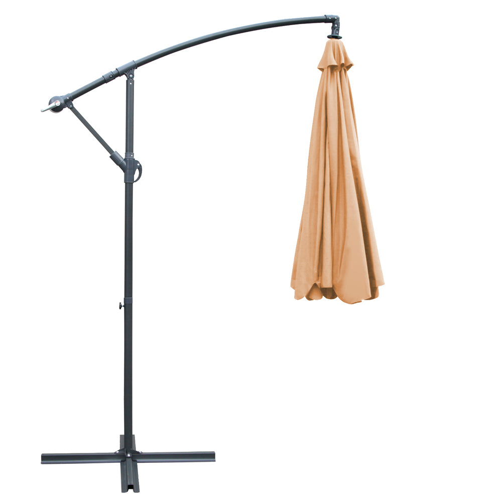 Instahut 3M Outdoor Umbrella - Beige