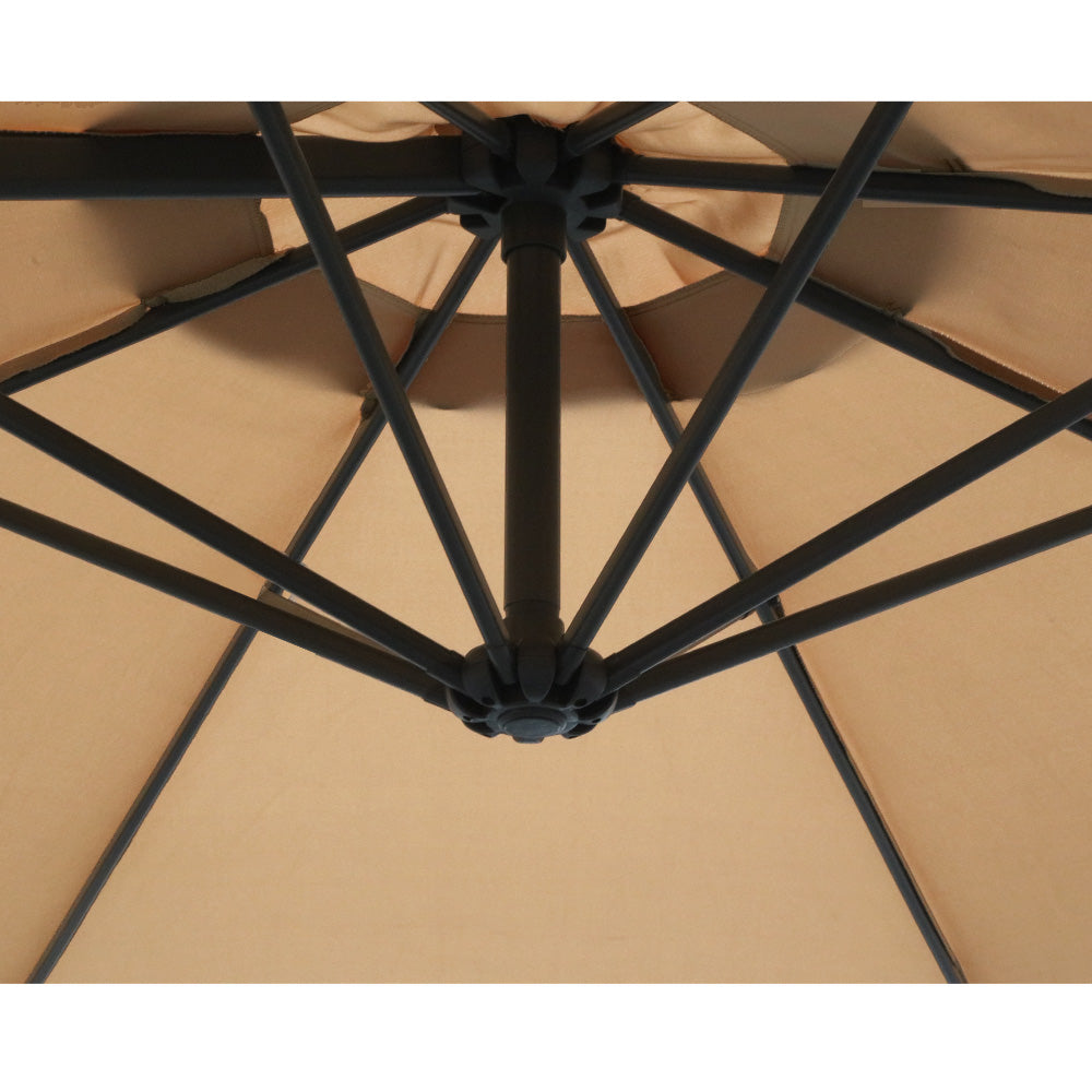Instahut Roma Outdoor Umbrella - Beige