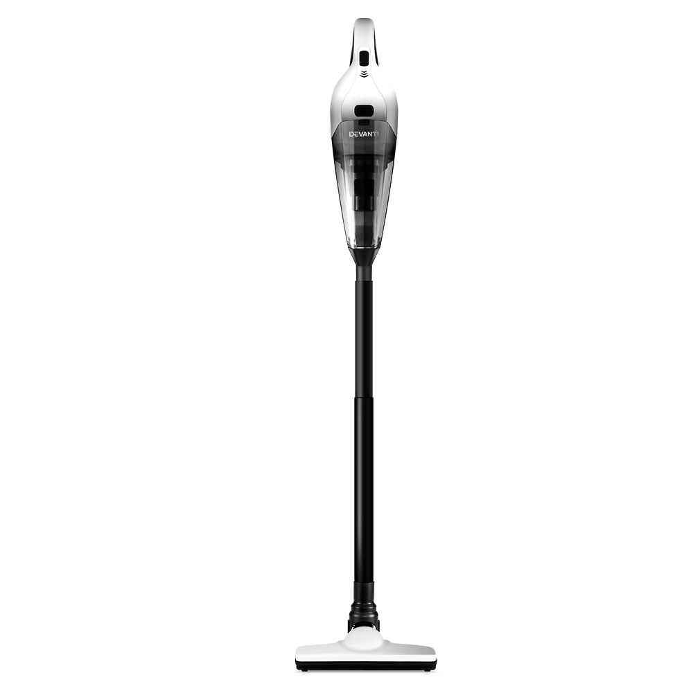 Devanti 120W Cordless Stick Vacuum Cleaner Handheld Bagless Vac Rechargeable Black