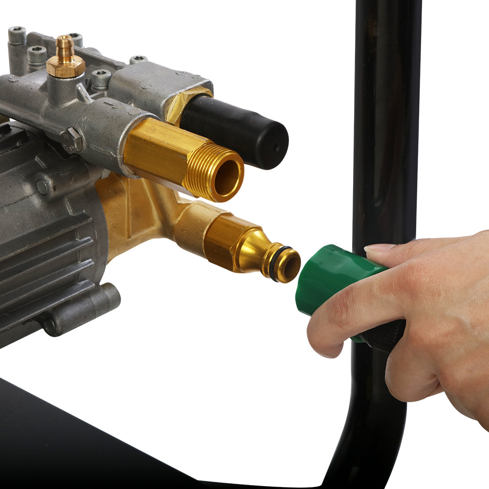 Giantz 4800PSI 20M Petrol High Pressure Cleaner Washer Water Jet Hose Gurney