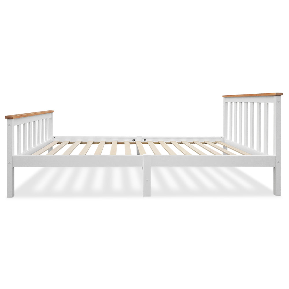 Artiss King Single Wooden Bed Frame Timber Kids Adults