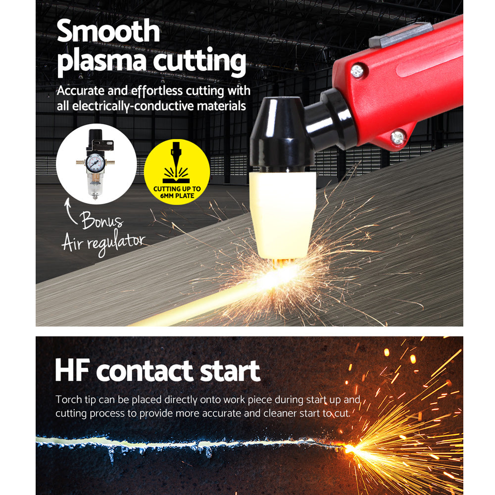 GIANTZ Plasma Cutter DC ARC GAS Inverter Welder TIG 40A Portable IGBT 140Amp