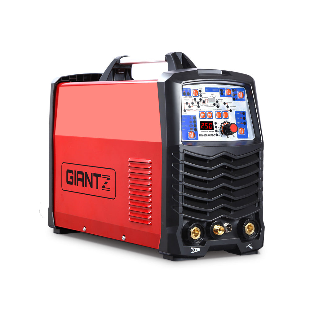 GIANTZ AC DC Inverter Welder TIG MMA Stick Welding Machine Pulse Function 220Amp