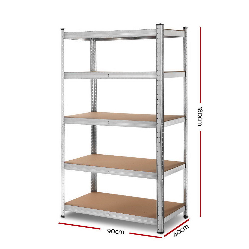Giantz 0.9M Warehouse Racks Storage Shelf Racking Rack Shelving Garage Steel