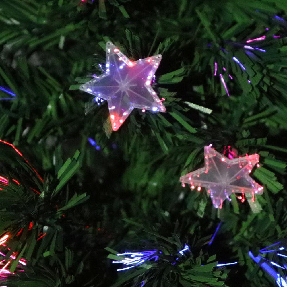 Jingle Jollys 1.5M 5FT LED Christmas Tree Xmas Optic Fiber Multi Colour Lights