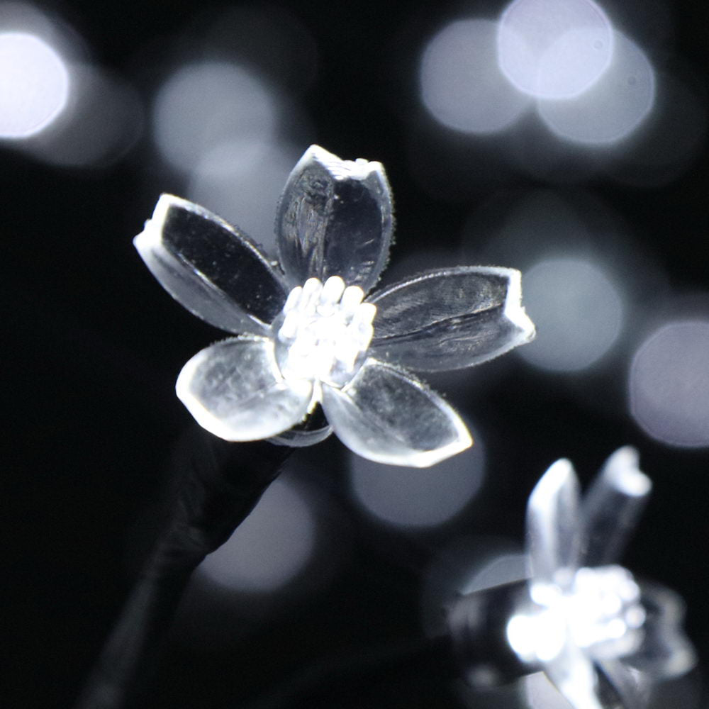 Jingle Jollys 2.5M 600 LED Blossom Tree Christmas White
