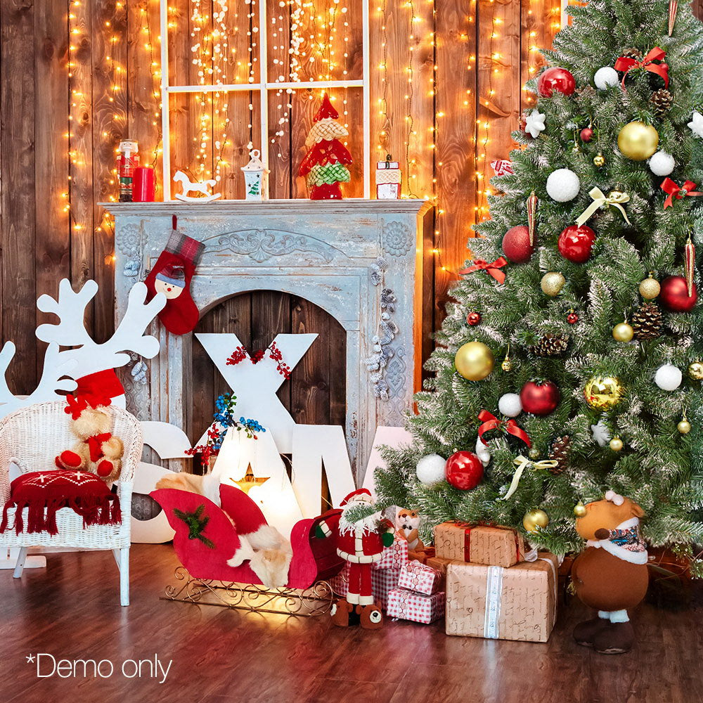 Jingle Jollys 7FT Snow Tips Christmas Tree