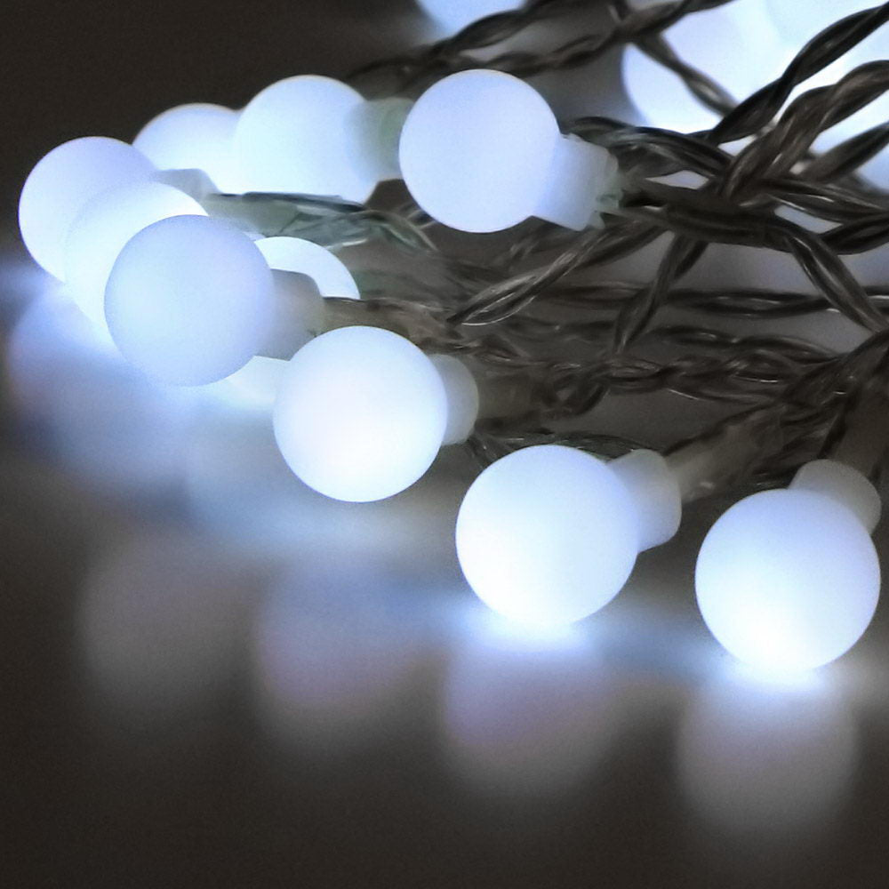 Jingle Jollys 300 LED Curtain Lights - Cold White