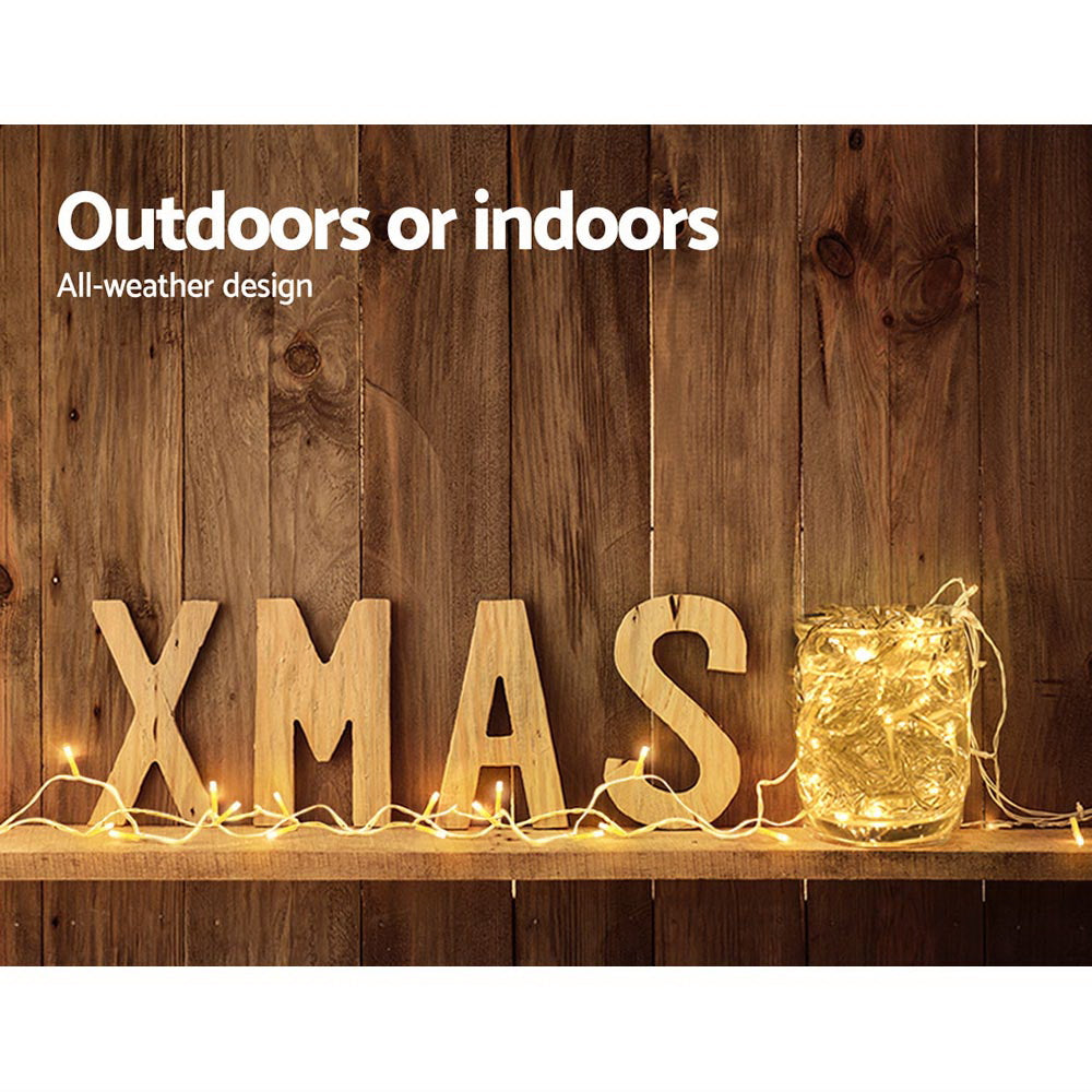 Jingle Jollys 50M Christmas String Lights 500LED Party Wedding Outdoor Garden