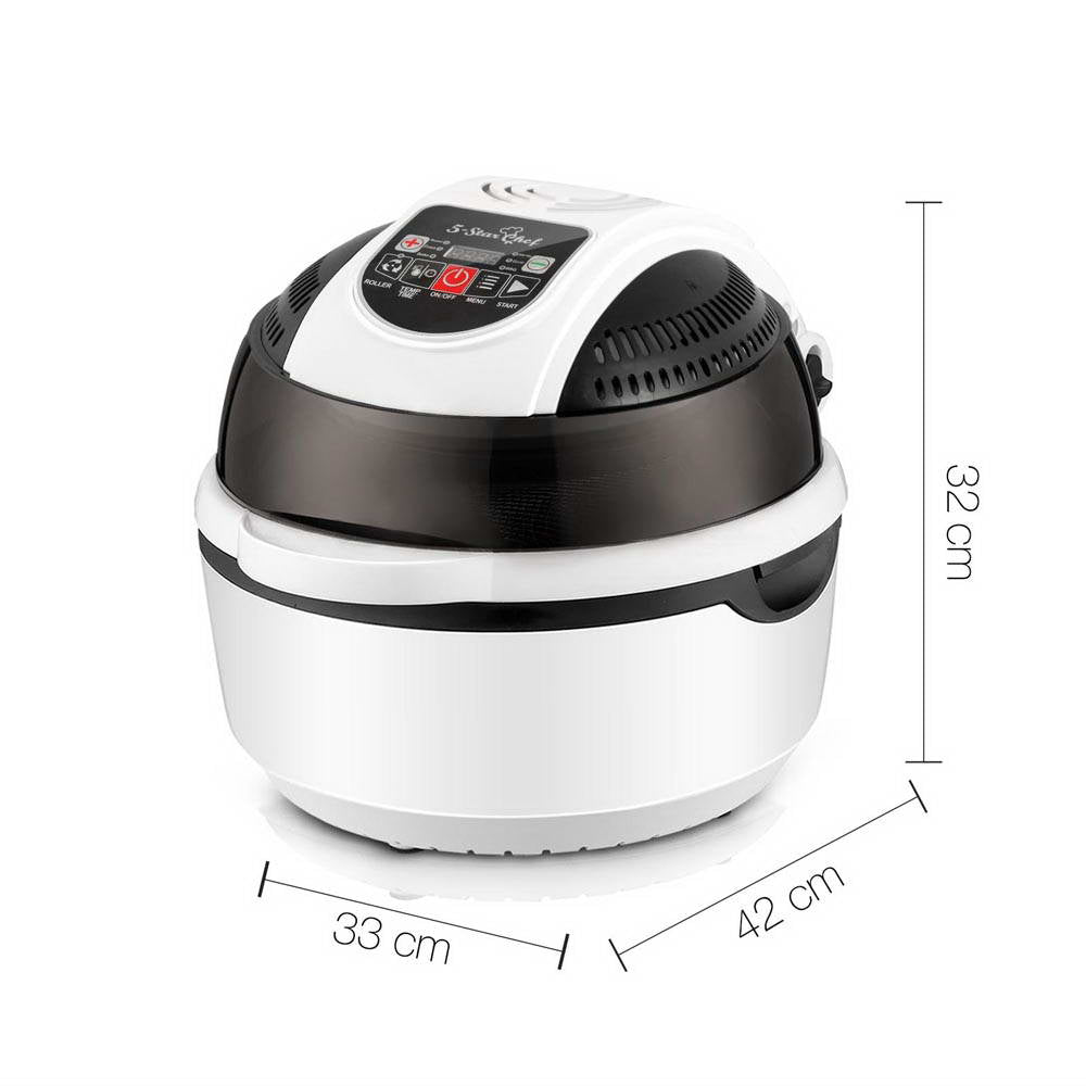 5 Star Chef 10L 6 Function Convection Oven Cooker Air Fryer- White