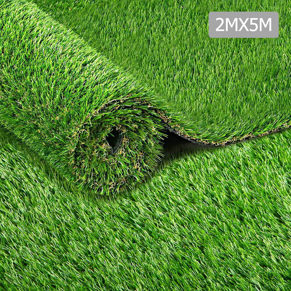 Primeturf 2m x 5m Synthetic Turf Artificial Grass Plastic Plant Fake Lawn 20mm