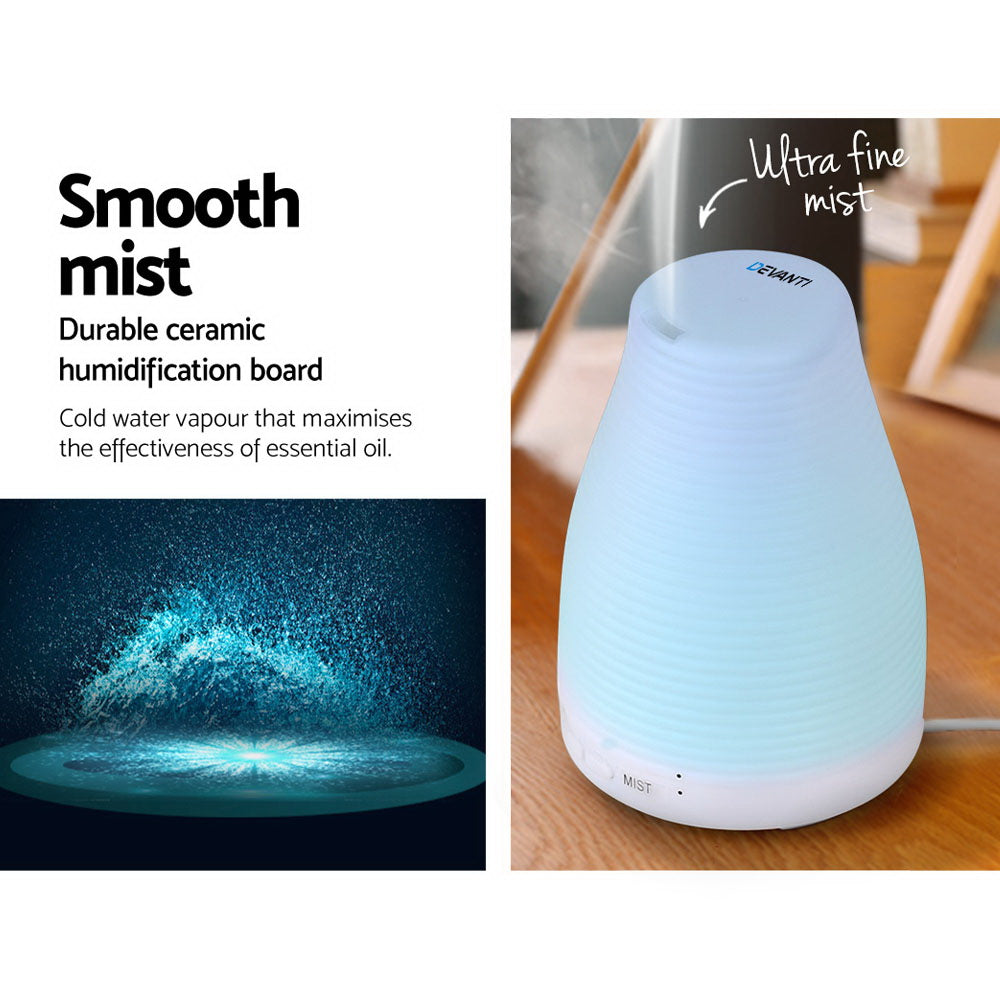 Devanti Aroma Diffuser - White