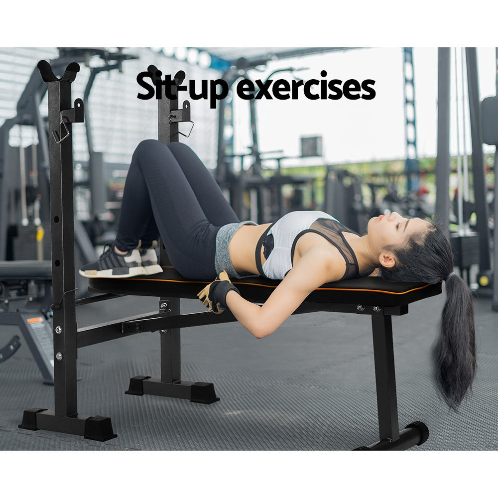Everfit Weight Bench Incline Military Press Fitness Gym Equipment