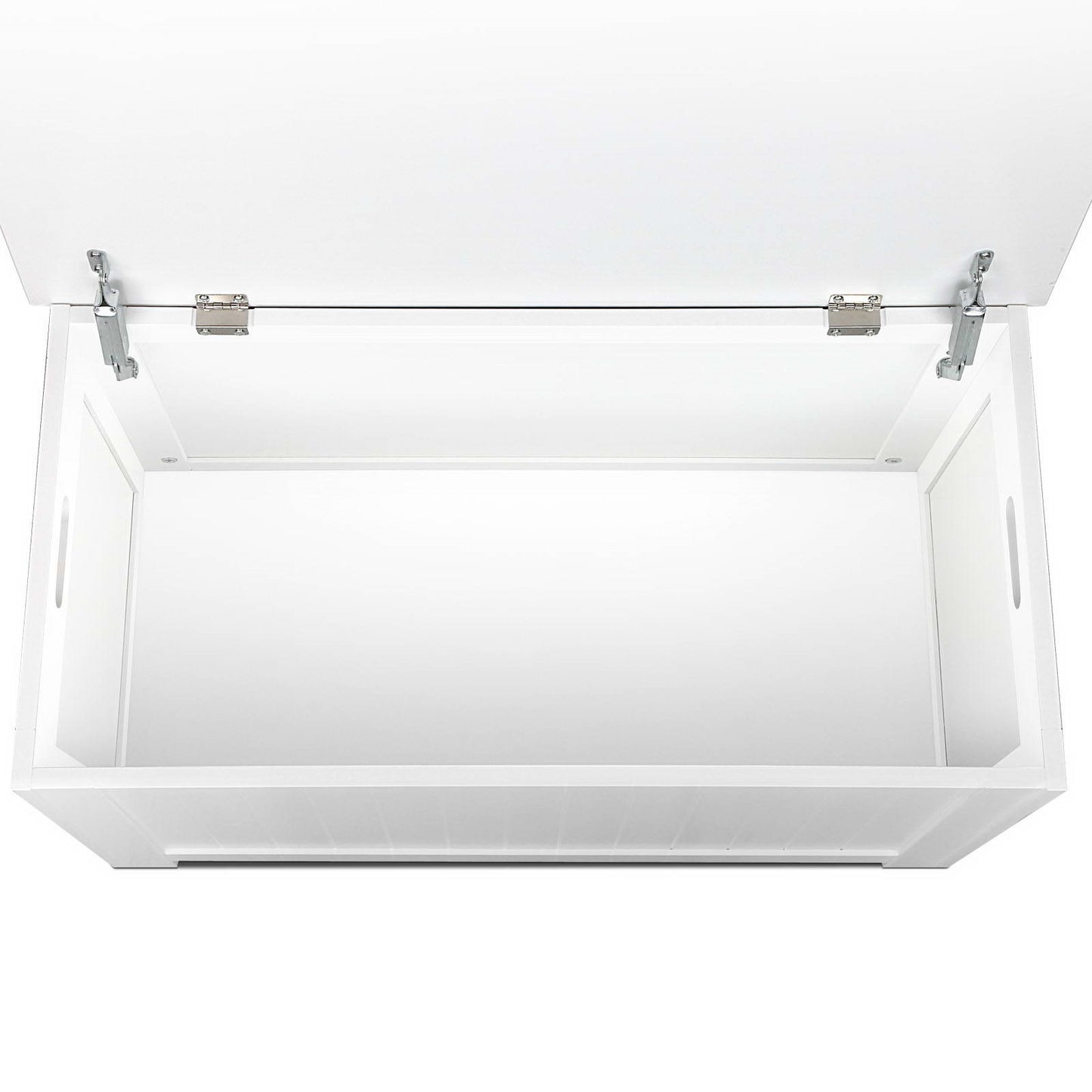 Artiss Baby Toy Box Nursery Wood Storage Chest Organizer - White