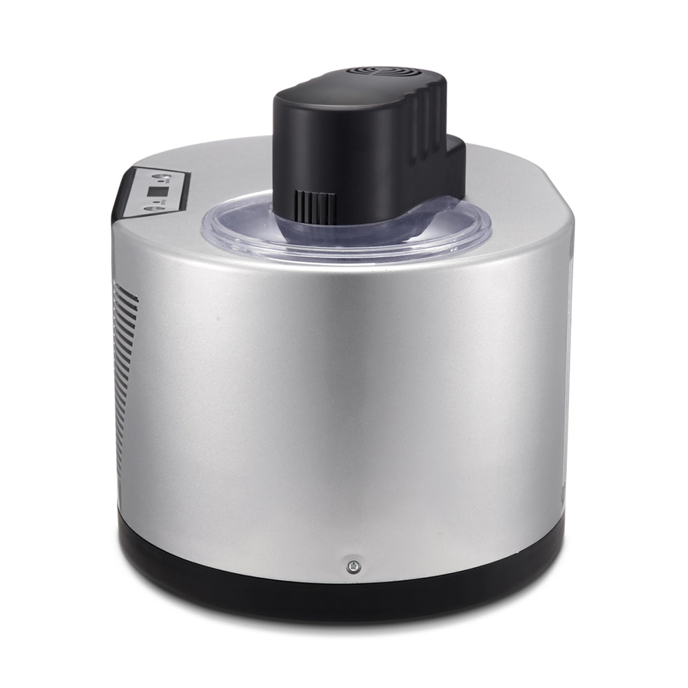 Devanti Self Cooling Ice Cream Maker - Silver