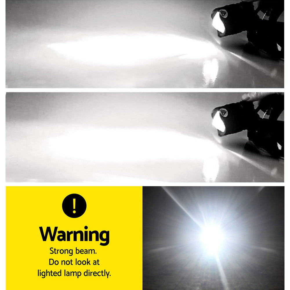Weisshorn 5 Modes LED Flash Torch Headlamp
