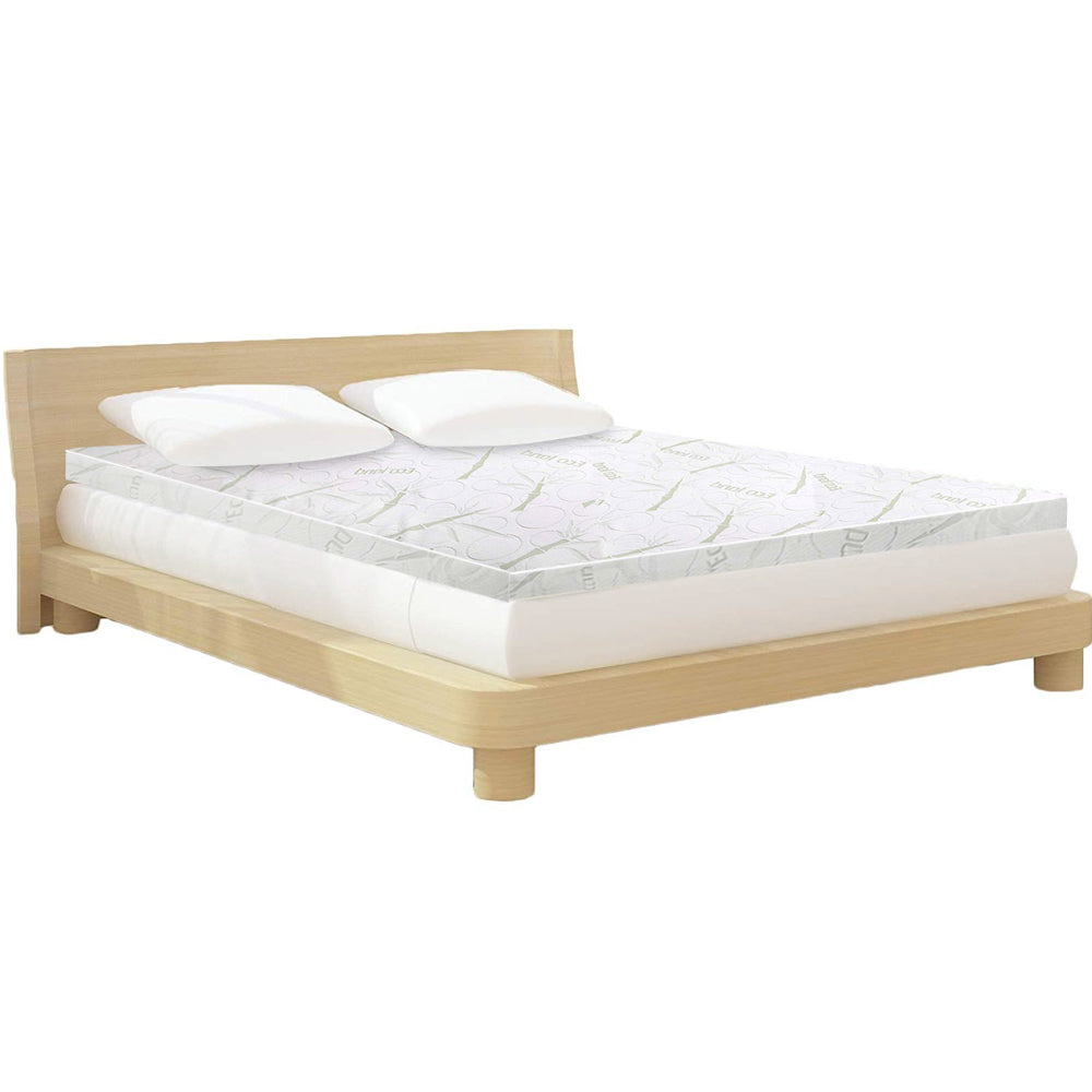 Giselle Bedding COOL GEL Memory Foam Mattress Topper BAMBOO Cover Double 8CM Mat