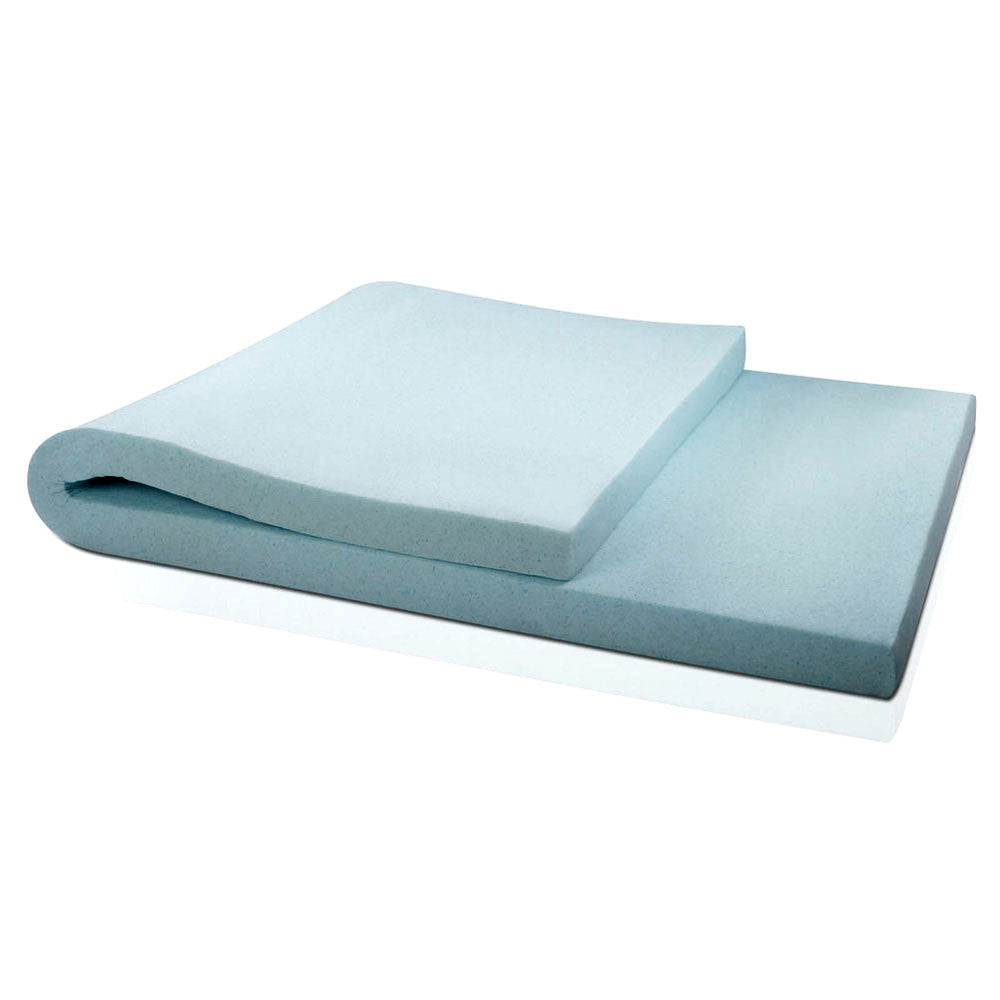 Giselle Bedding Cool Gel Memory Foam Mattress Topper w/Bamboo Cover 8cm - Double