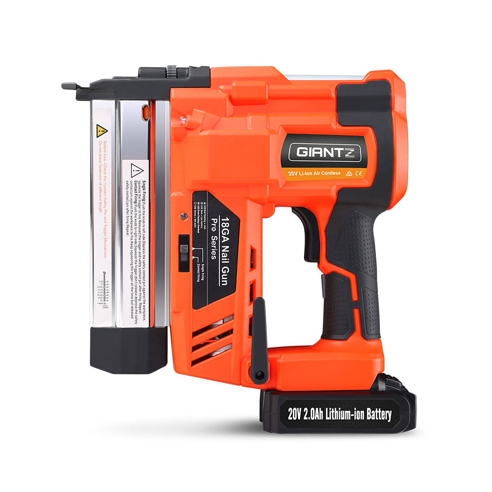 Giantz 2-in-1 Nail Gun with a Lithium Battery
